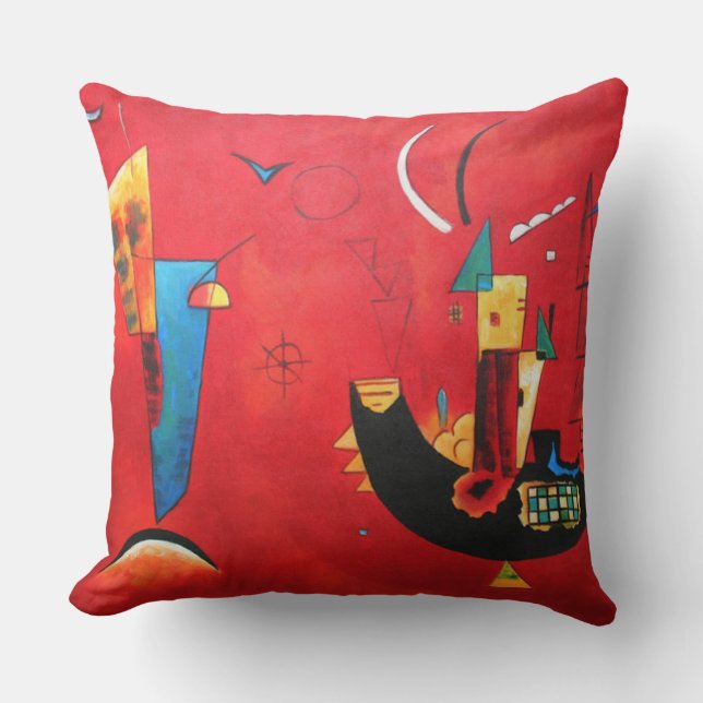 Coussin Und Gegen de Kandinsky-MIT de Wassily (Recto)