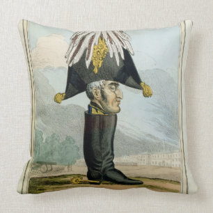 Coussin Une botte de Wellington - ou la tête de l'Armye,
