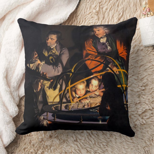 Coussin Une conférence de philosophe sur le système solair (Couverture)