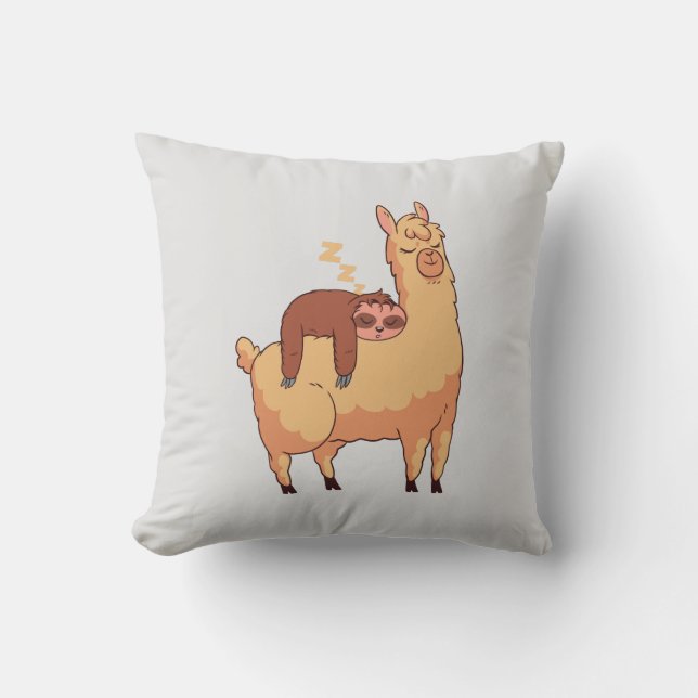 Coussin Une machine à coudre se hisse sur une promenade su (Recto)