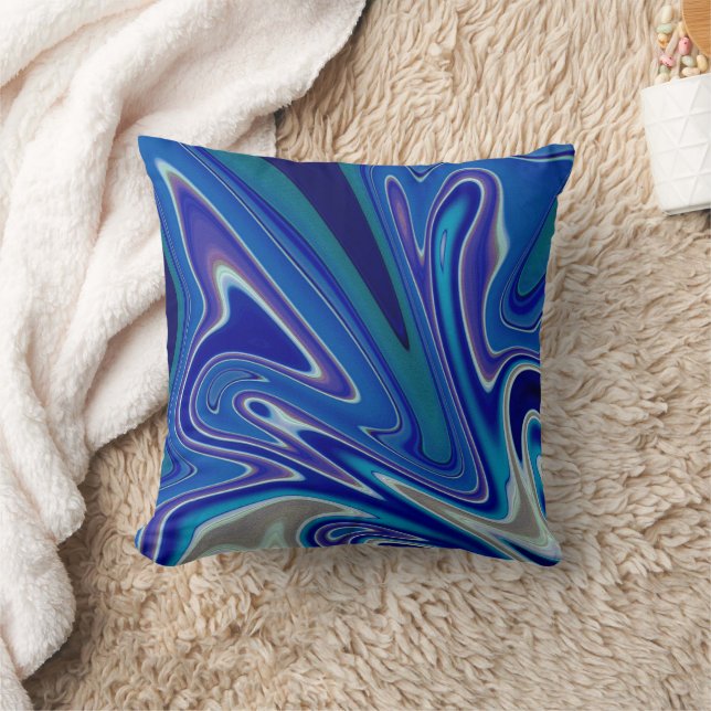 Coussin Une touche de bleu (Couverture)