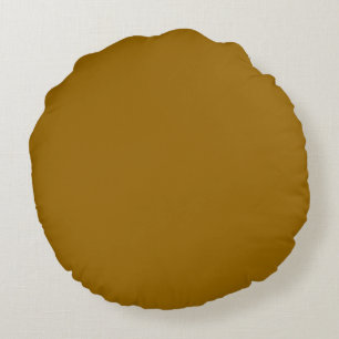 coussin uni brun