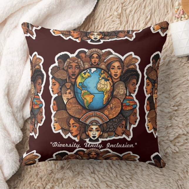 Coussin "Uni par les symboles" (Couverture)