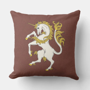 Coussin Unicorn Rampant