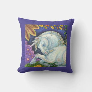 Coussin Unicorne ailée Cheval volant Imaginaire JETER PILL