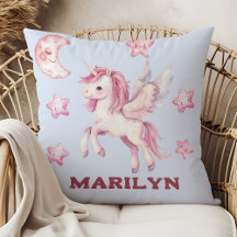 Unicorne et étoiles