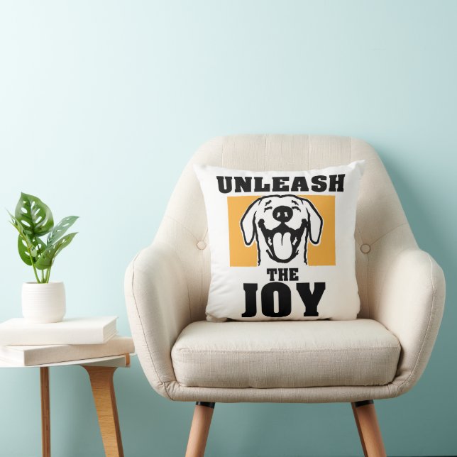 Coussin Unleash The Joy (Chaise)