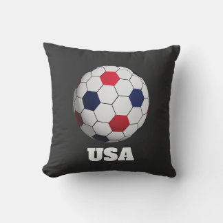 Coussin USA Soccer Throw Pillow
