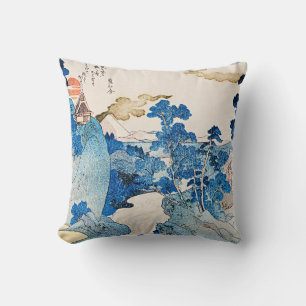 Coussin Utagawa Kuniyoshi - Fuji no Yukei