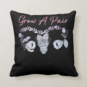 Coussin Utérus femelle pousse une fleur de pair Ovary Fémi