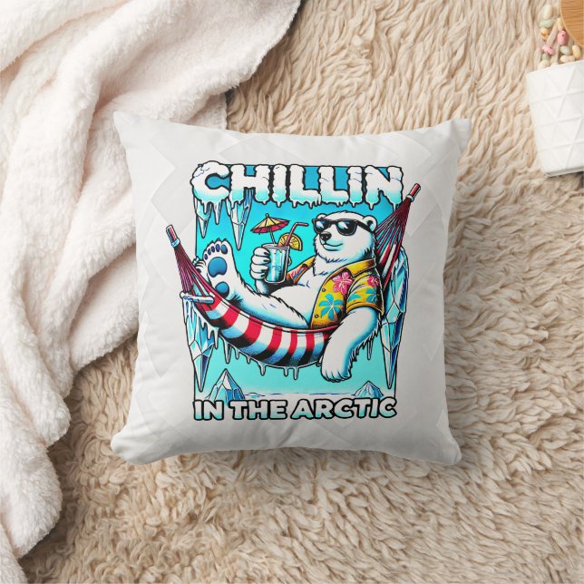 Coussin Vacances dans l'Arctique (Couverture)