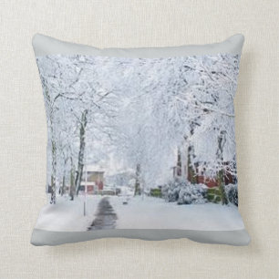 COUSSIN VACANCES NOËL HIVER WONDERLAND JETER PILLOW