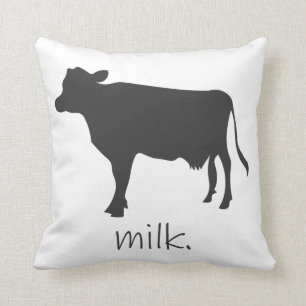 Coussin Vache rustique