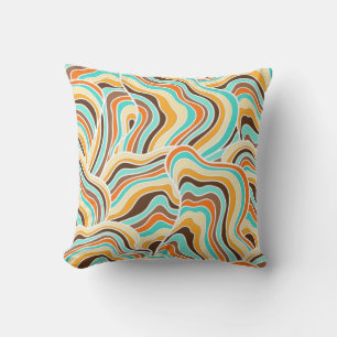Coussin Vague Abstrait