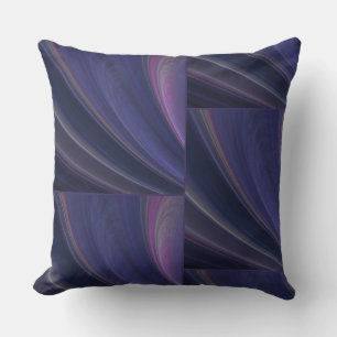 Coussin Vagues de sable douces violettes