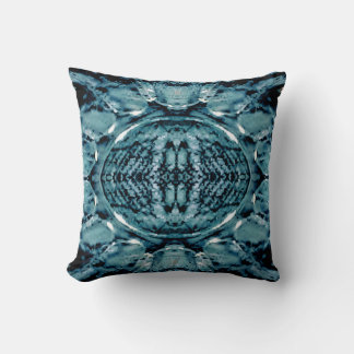 Coussin Vagues de verre liquide