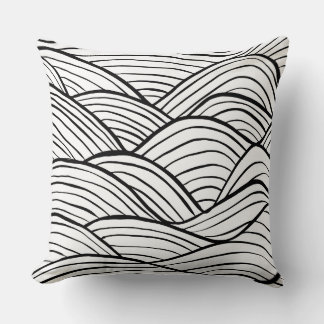 Coussin Vagues d'élégance
