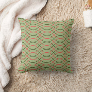 Coussin Vagues vertes