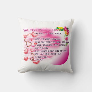Coussin Valentine 2026 Pillow
