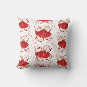 Coussin Valentine Coeurs Jeu d'oreiller