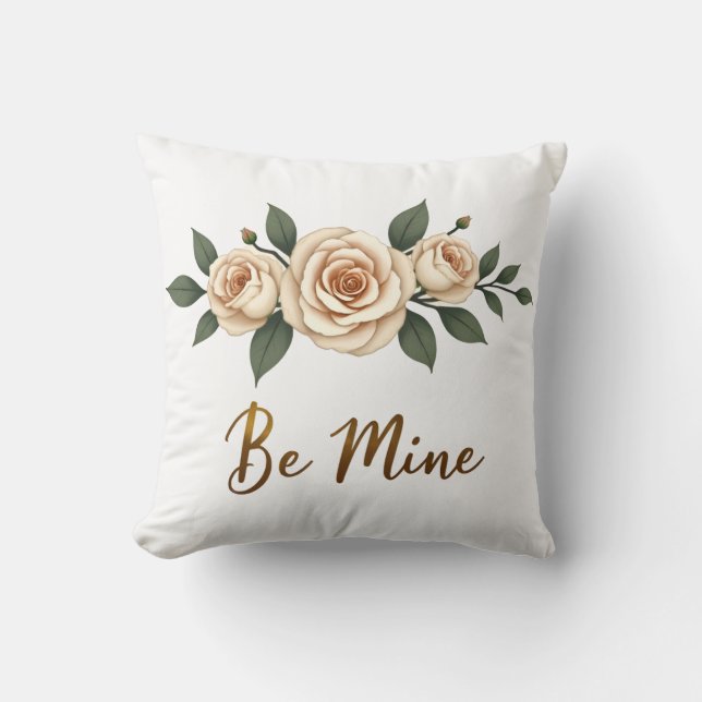 Coussin Valentine's Day  Be Mine Pillow (Recto)