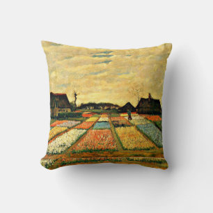 Coussin Van Gogh - Lits à fleurs en Hollande