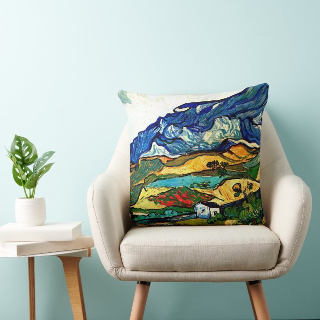 Coussin Van Gogh - Paysage des Alpilles (Chaise)