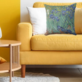 Coussin Van Gogh Vintage Irises