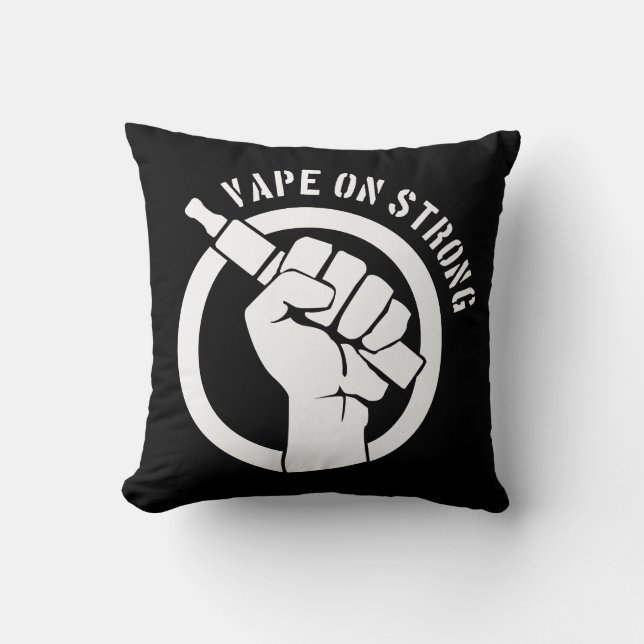 Coussin Vape sur fort (Recto)