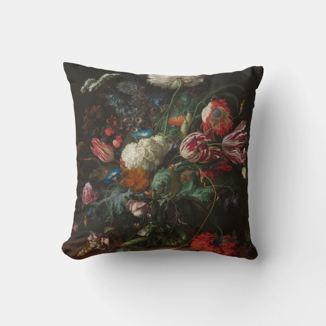 Coussin Vase des fleurs - Jan Davidsz. de Heem (Recto)