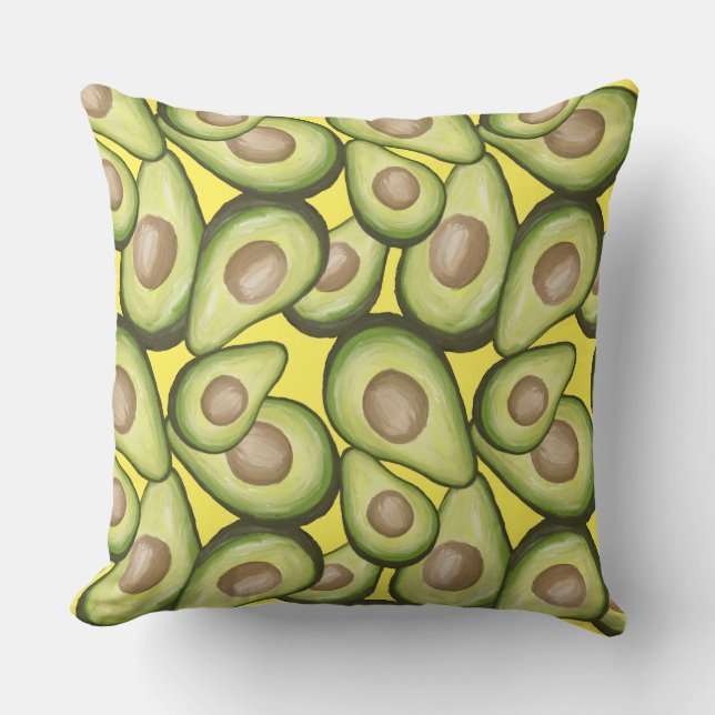 Coussin Végétal Cuit Gourmet Avacados (Recto)