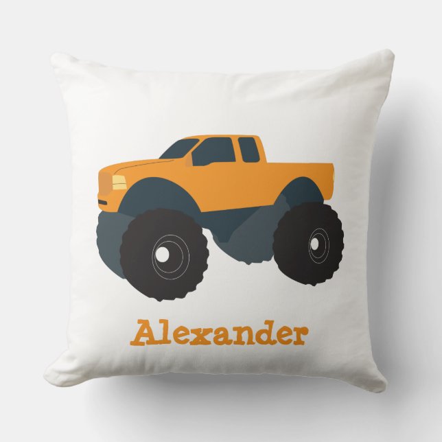 Coussin Véhicule Monster Personnalisé (Recto)