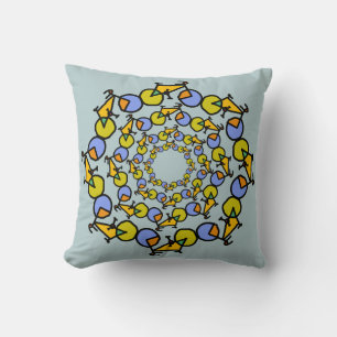 Coussin vélo en cercles