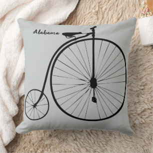 Coussin Vélo Vintage personnalisé
