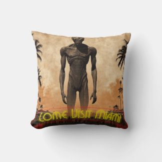 Coussin Venez visiter Miami