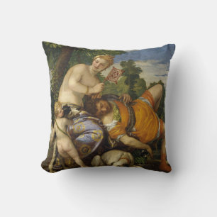 Coussin Vénus et Adonis (par Paolo Veronese)