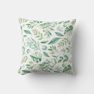 Coussin Verdure botanique Rustique Tropical