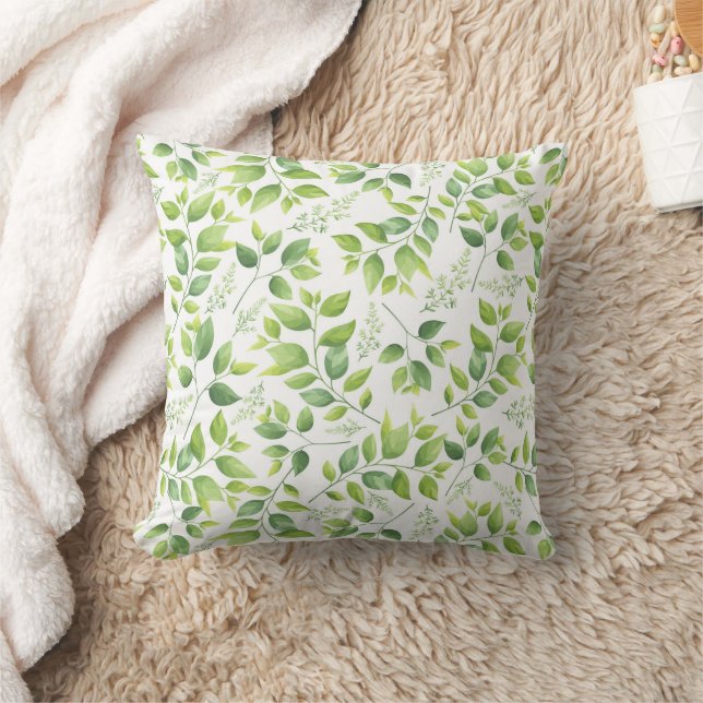 Coussin Verdure et Motif bio (Couverture)