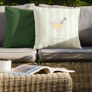 Coussin Verre à Martini