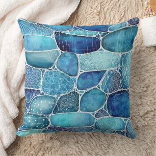 Coussin Verre de mer océanique 