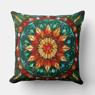 Coussin Verre de Noël