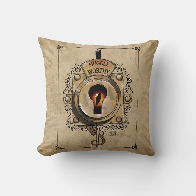 Coussin Verrouillage MUGGLE WORTHY™ (Recto)