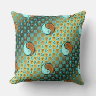Coussin Verseau & Cheval de Bois