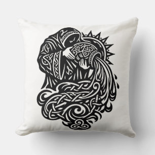 Coussin Verseau — Le Porteur d'Eau par BurnsInHell