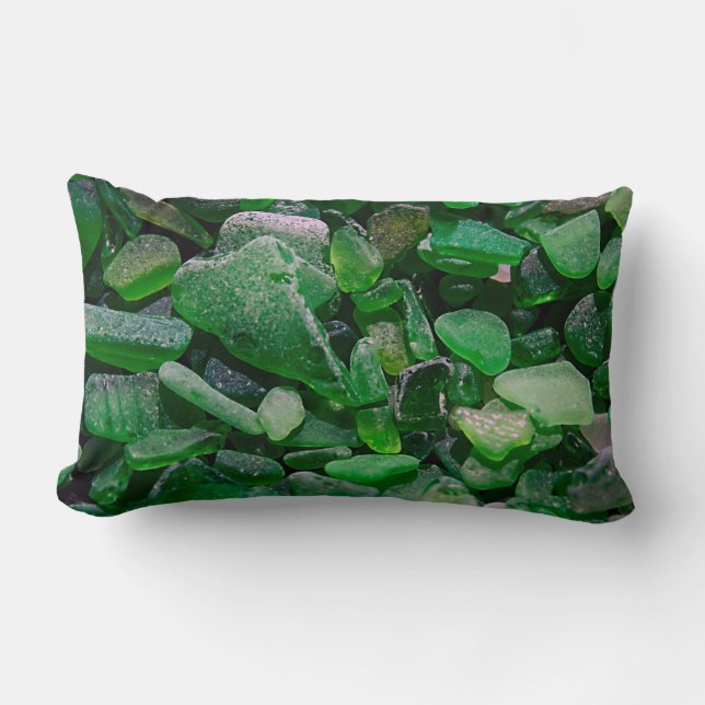 Coussin vert de Seaglass (Recto)