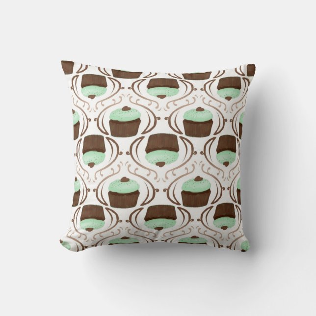 Coussin vert en bon état de petit gâteau de (Recto)