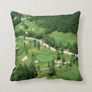 Coussin Vert foncé