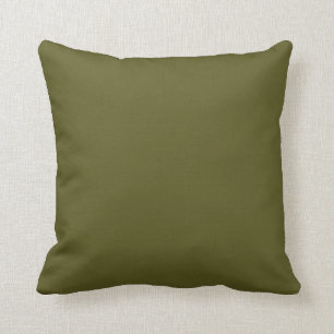 Coussin Vert olive