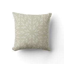 Vert sauge vert mandala floral