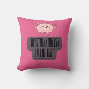Coussin Vêtements drôles de puissance cérébrale pour intro